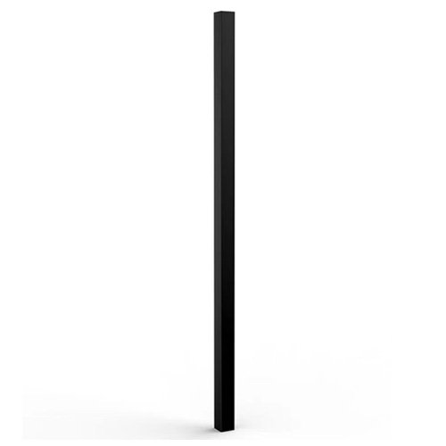 Galvanised steel fencing post