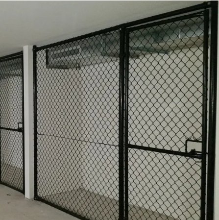 Custom steel gate installation